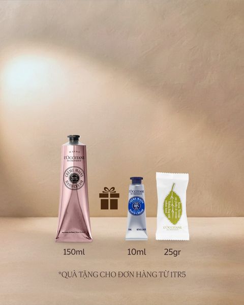  [Pre-order: Giao từ 25.1] Kem Dưỡng Da Tay Bơ Đậu Mỡ Hương Hoa Hồng 