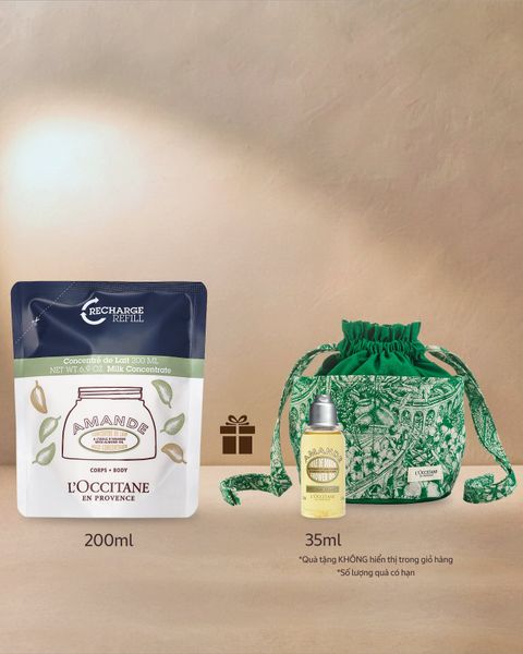 Túi Refill Kem Dưỡng Ẩm Săn Chắc Da Hạnh Nhân