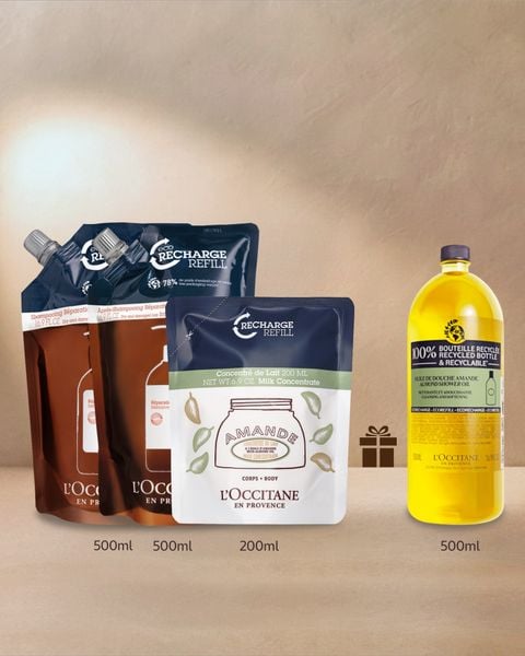  Bộ Sản Phẩm Chăm Sóc Cơ Thể Và Tóc Hư Tổn 