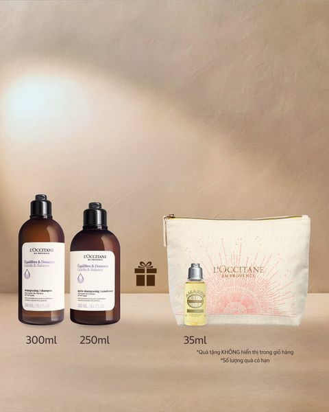 Bộ Gội Xả Cân Bằng Dành Cho Mọi Loại Tóc