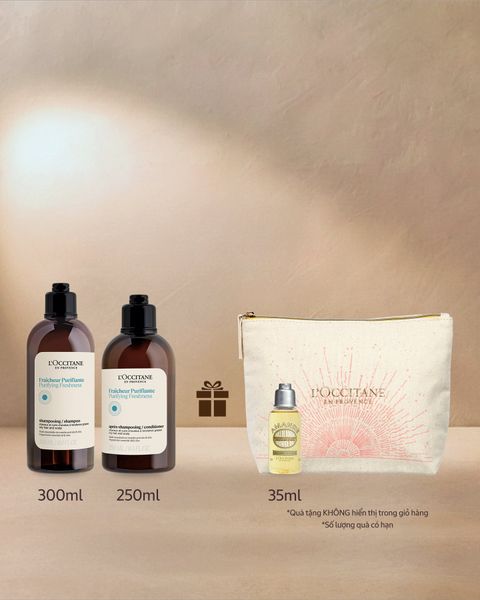 Bộ Gội Xả Thanh Lọc Dành Cho Da Đầu Dầu