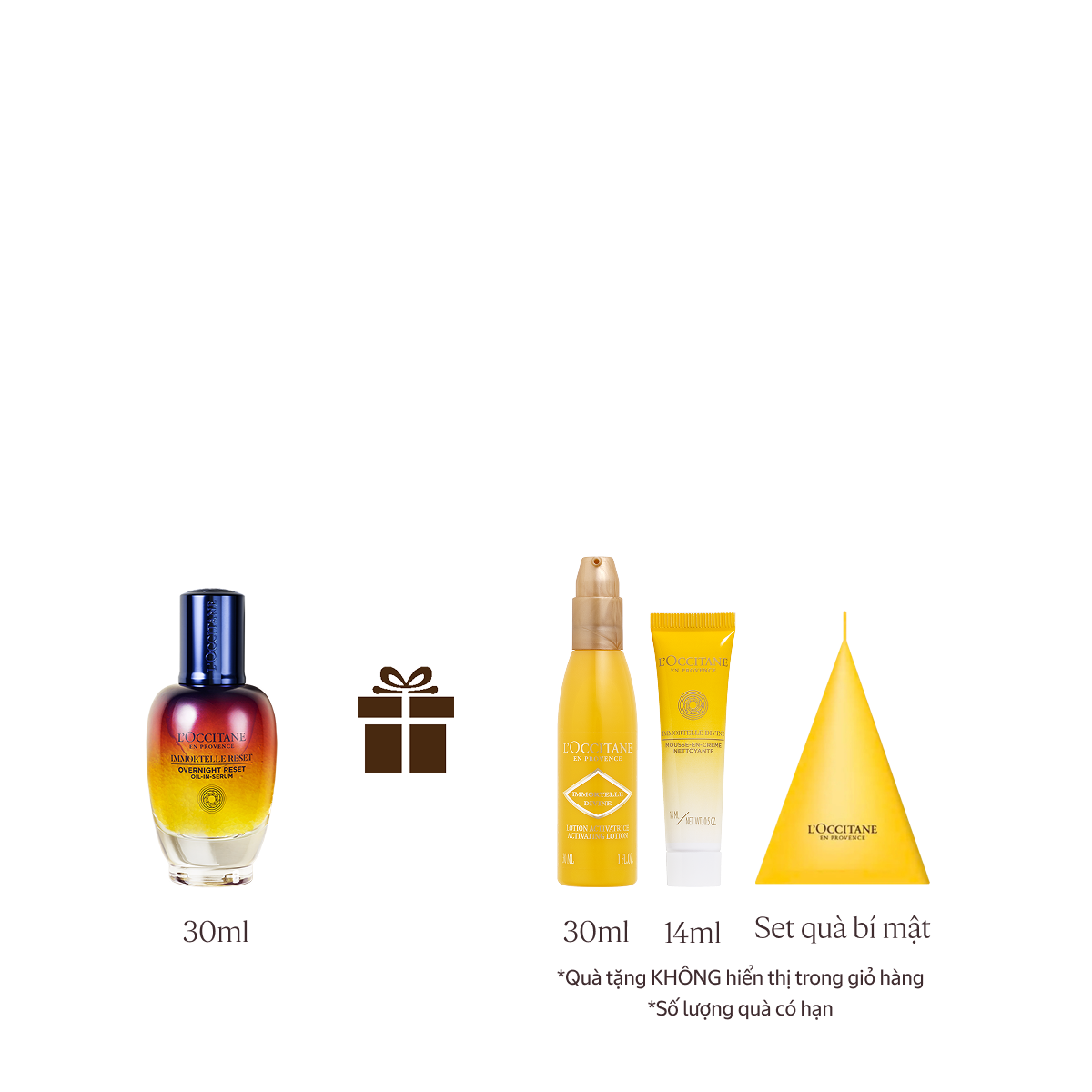 Dưỡng Chất Tái Sinh Quyền Năng Immortelle Reset Serum - L'Occitane