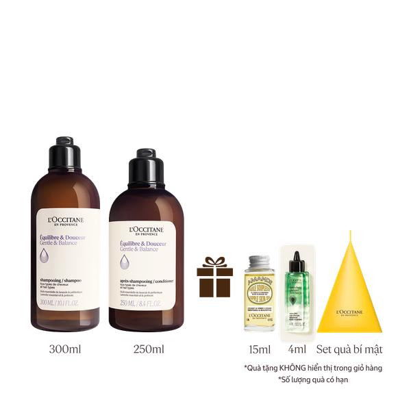 Bộ Gội Xả Cân Bằng Dành Cho Mọi Loại Tóc