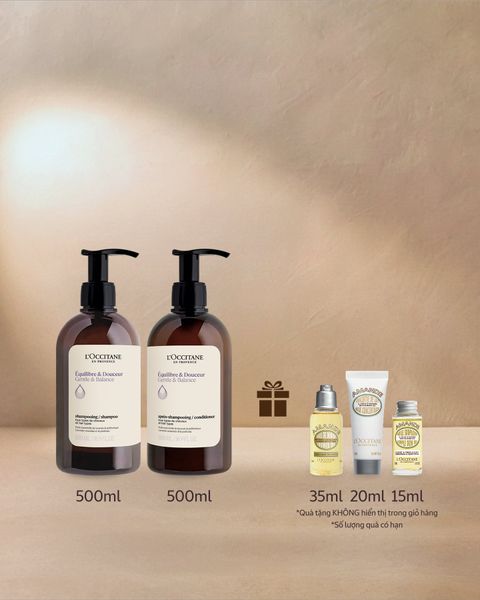 Bộ Gội Xả Cân Bằng Dành Cho Mọi Loại Tóc