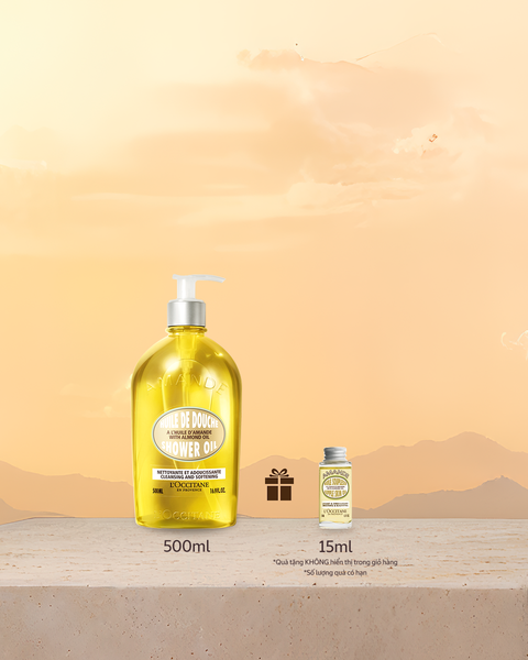 Dầu tắm Hạnh Nhân 500ml