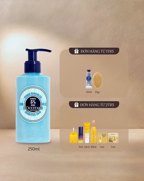  Kem Tắm Bơ Đậu Mỡ Shea Butter Shower Cream 250ML 