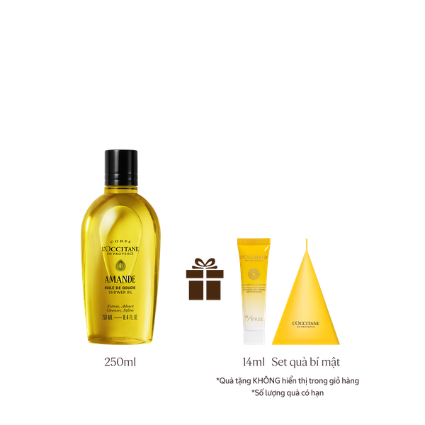[Phiên Bản Mới] Dầu tắm Hạnh Nhân