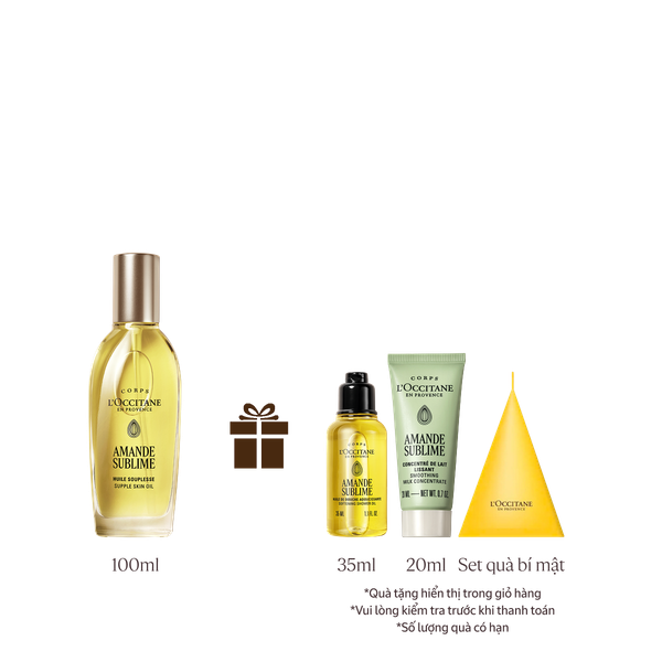 [Phiên Bản Mới] Dầu Dưỡng Thể Hạnh Nhân