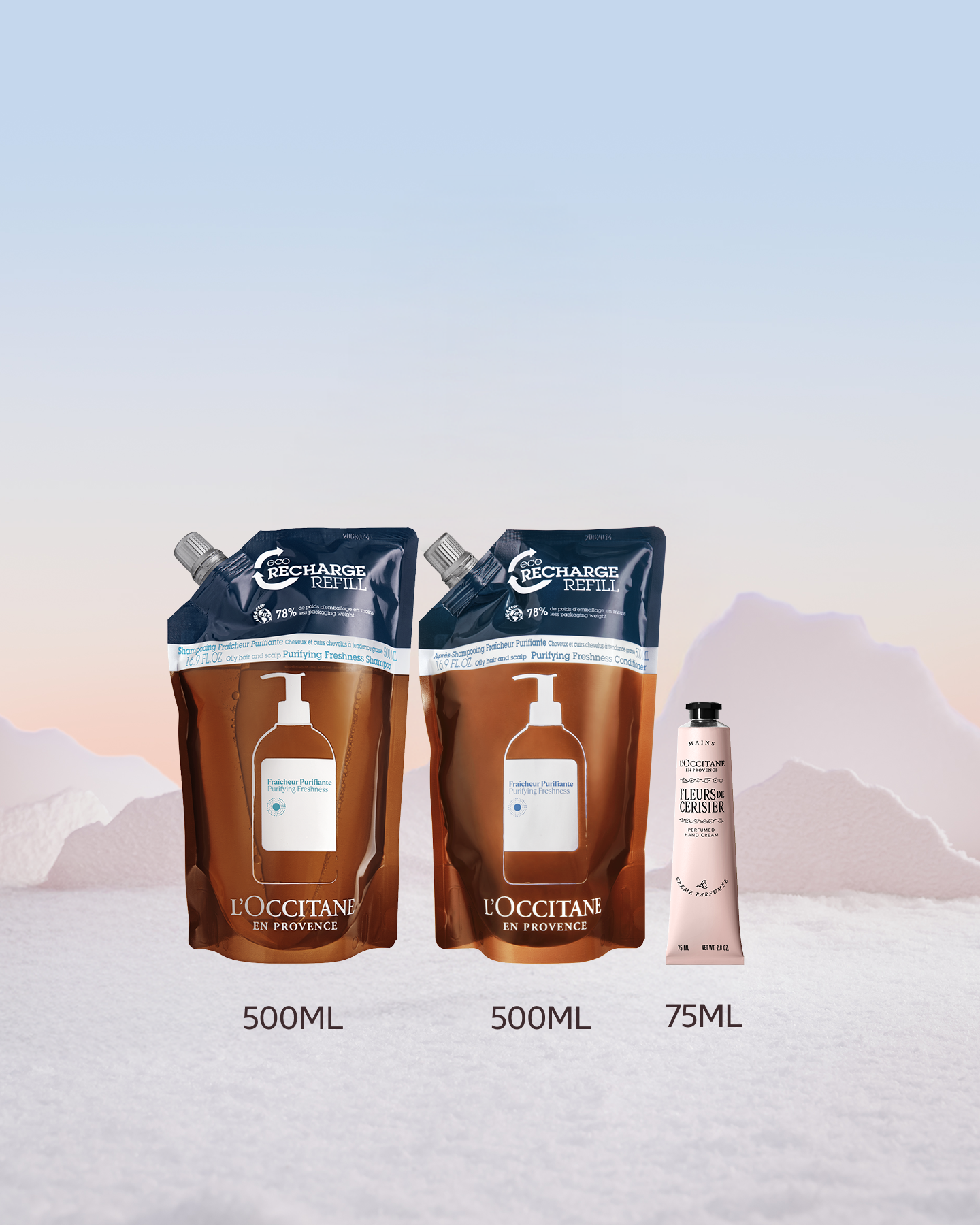  Túi Refill Bộ Gội Xả Thanh Lọc Tươi Mát 