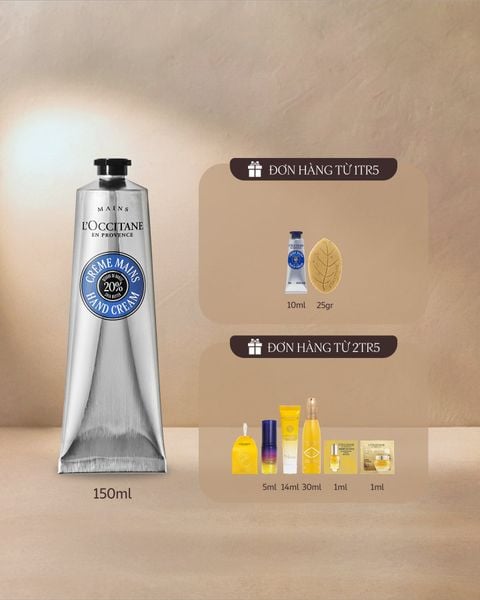  [Pre-order: Giao từ 25.1] Kem Dưỡng Da Tay 20% Bơ Đậu Mỡ 