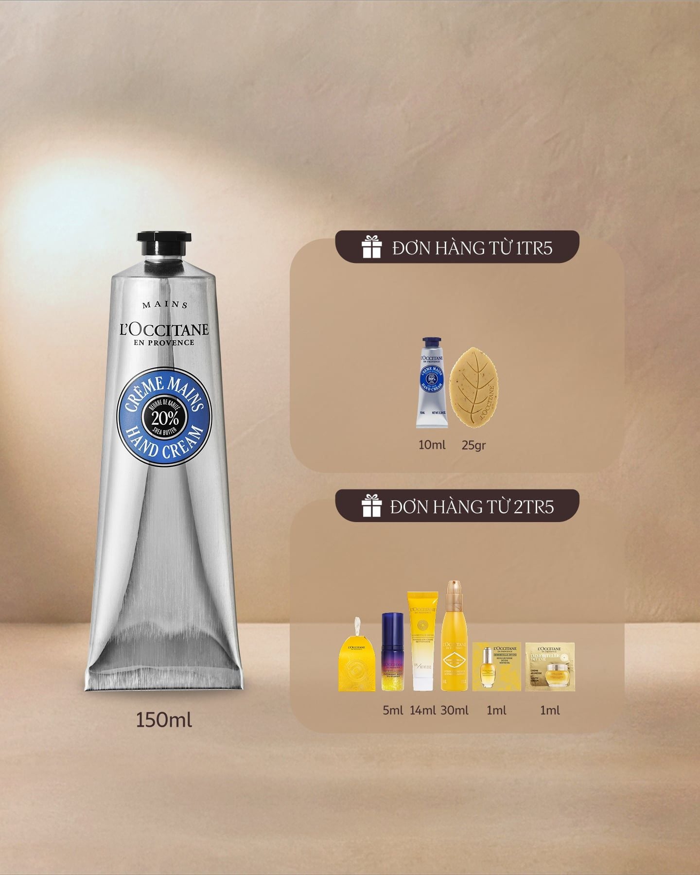  [Pre-order: Giao từ 25.1] Kem Dưỡng Da Tay 20% Bơ Đậu Mỡ 