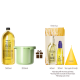 [Phiên Bản Mới] Bộ Dầu Tắm Và Kem Dưỡng Săn Chắc Da Hạnh Nhân Refill