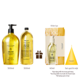 [Phiên Bản Mới] Bộ Dầu Tắm Hạnh Nhân Và Chai Refill
