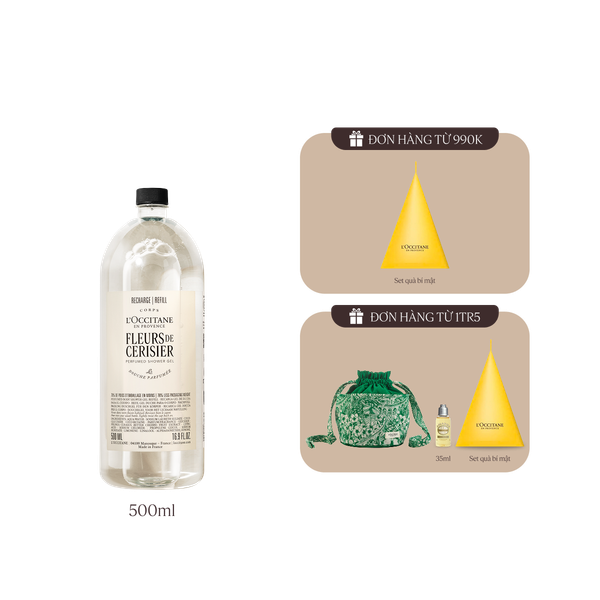 Gel Tắm Hoa Anh Đào Refill