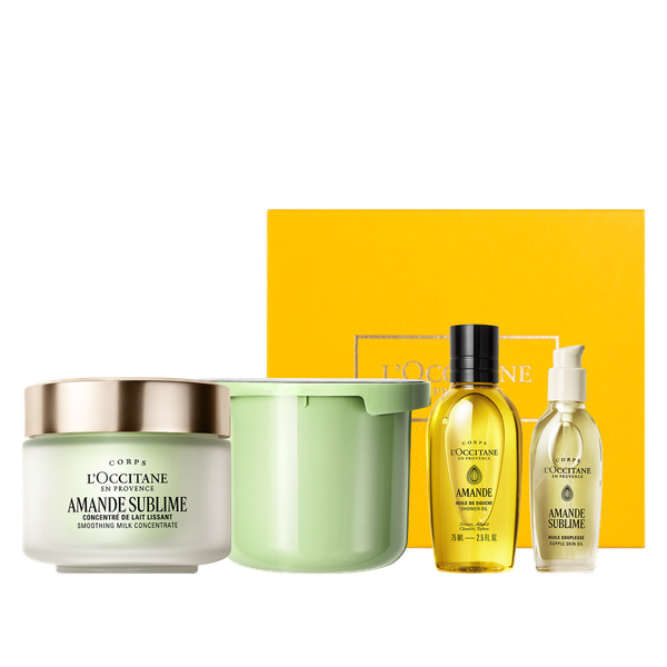 Bộ Kem Dưỡng Thể Hạnh Nhân Và Lõi Refill