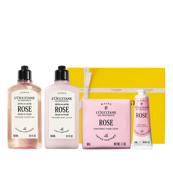 Set Chăm Sóc Cơ Thể Hoa Hồng