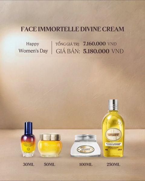 Bộ đôi sản phẩm chăm sóc da mặt Tặng bộ chăm sóc cơ thể trị giá 1,980,000đ