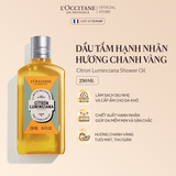  Dầu Tắm Hạnh Nhân Hương Chanh Vàng L'Occitane Citron Luminciana Shower Oil 250ml 