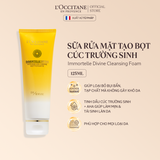  Sữa Rửa Mặt Chống Lão Hóa Cúc Trường Sinh L'OCCITANE Immortelle Divine Foaming Cleansing Cream 125ML 