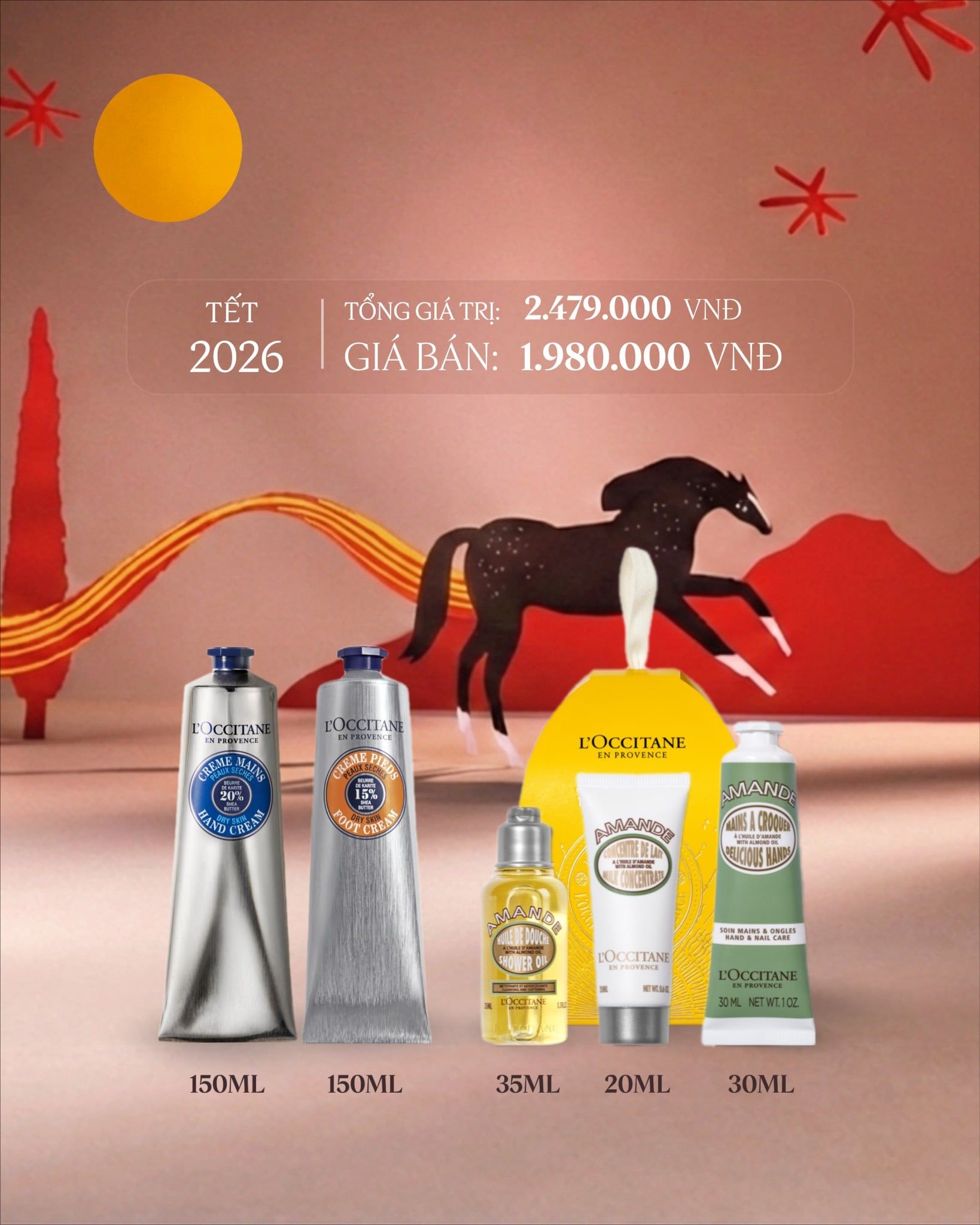  Bộ Kem Dưỡng Da Tay Và Da Chân 20% Bơ Đậu Mỡ 