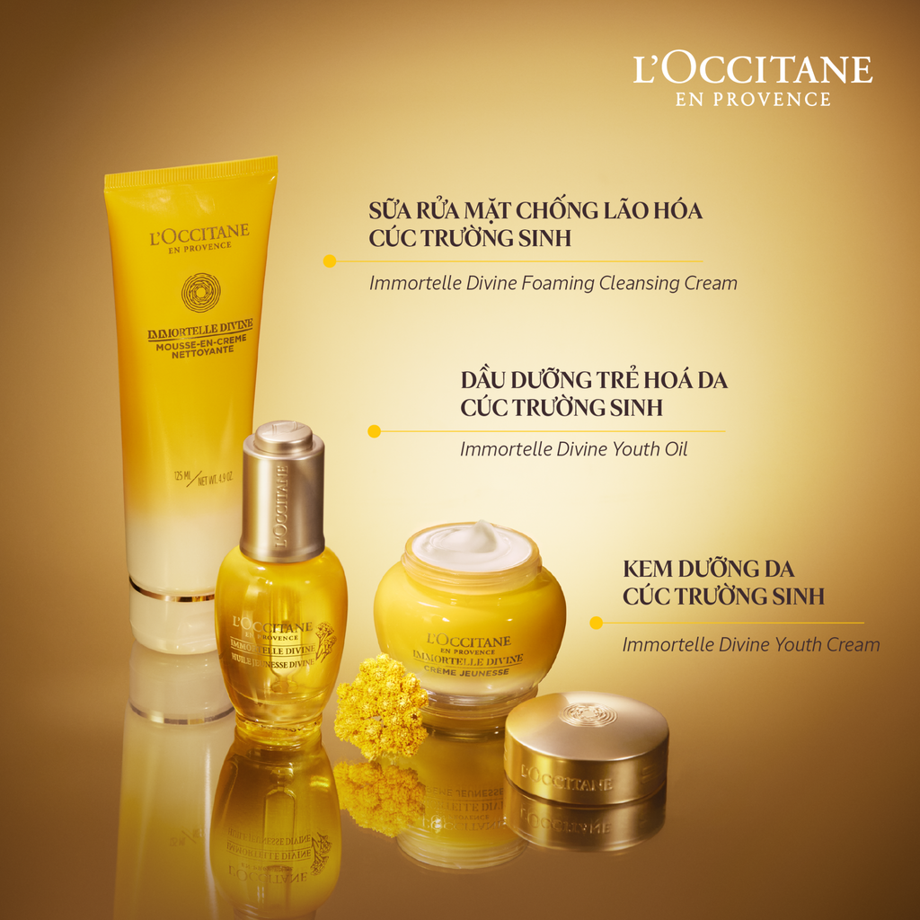 Dầu Dưỡng Trẻ Hoá Da Cúc Trường Sinh