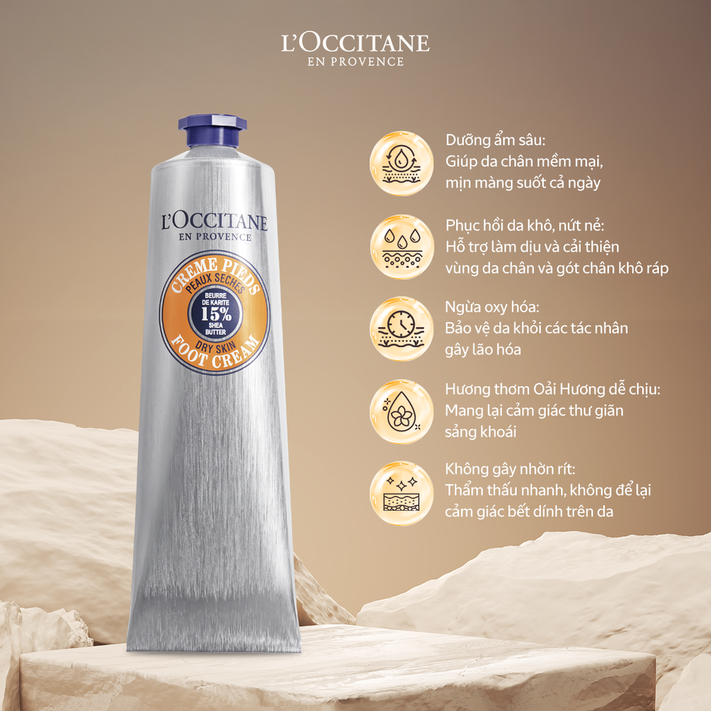 Kem Dưỡng Chân Bơ Đậu Mỡ