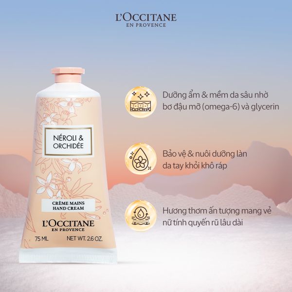  Kem Dưỡng Da Tay Hương Hoa Cam & Hoa Lan 