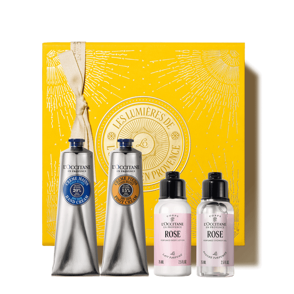  Bộ Chăm Sóc Chân Tay Bơ Đậu Mỡ & Hoa Hồng 