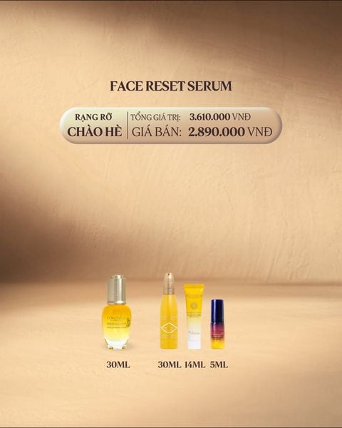 Dầu dưỡng trẻ hóa da cúc trường sinh L'Occitane Immortelle Divine Youth Oil  Tặng Bộ chăm sóc da 3 bước cúc trường sinh