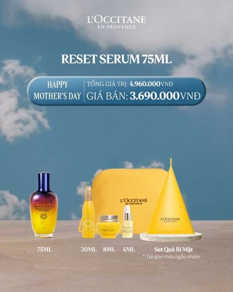 Tinh Chất Tái Sinh Quyền Năng 70ml Tặng Bộ Sản Phẩm Chăm Sóc Da Mặt Cúc Trường Sinh và hộp quà bí mật