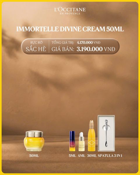 Kem dưỡng da cúc trường sinh 50ml Tặng Bộ trải nghiệm chăm sóc da tại nhà