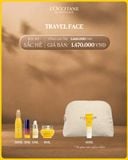 Bộ sản phẩm du lịch chăm sóc da mặt cúc trường sinh tặng sữa sửa mặt và túi L'Occitane