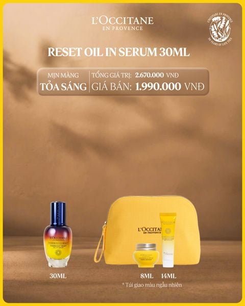 Tinh Chất Tái Sinh Quyền Năng 30ml Tặng Bộ Kem Dưỡng Da Và Sữa Rửa Mặt Cúc Trường Sinh