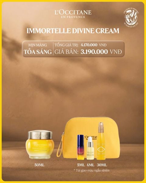 Kem dưỡng da cúc trường sinh 50ml Tặng Bộ trải nghiệm chăm sóc da tại nhà