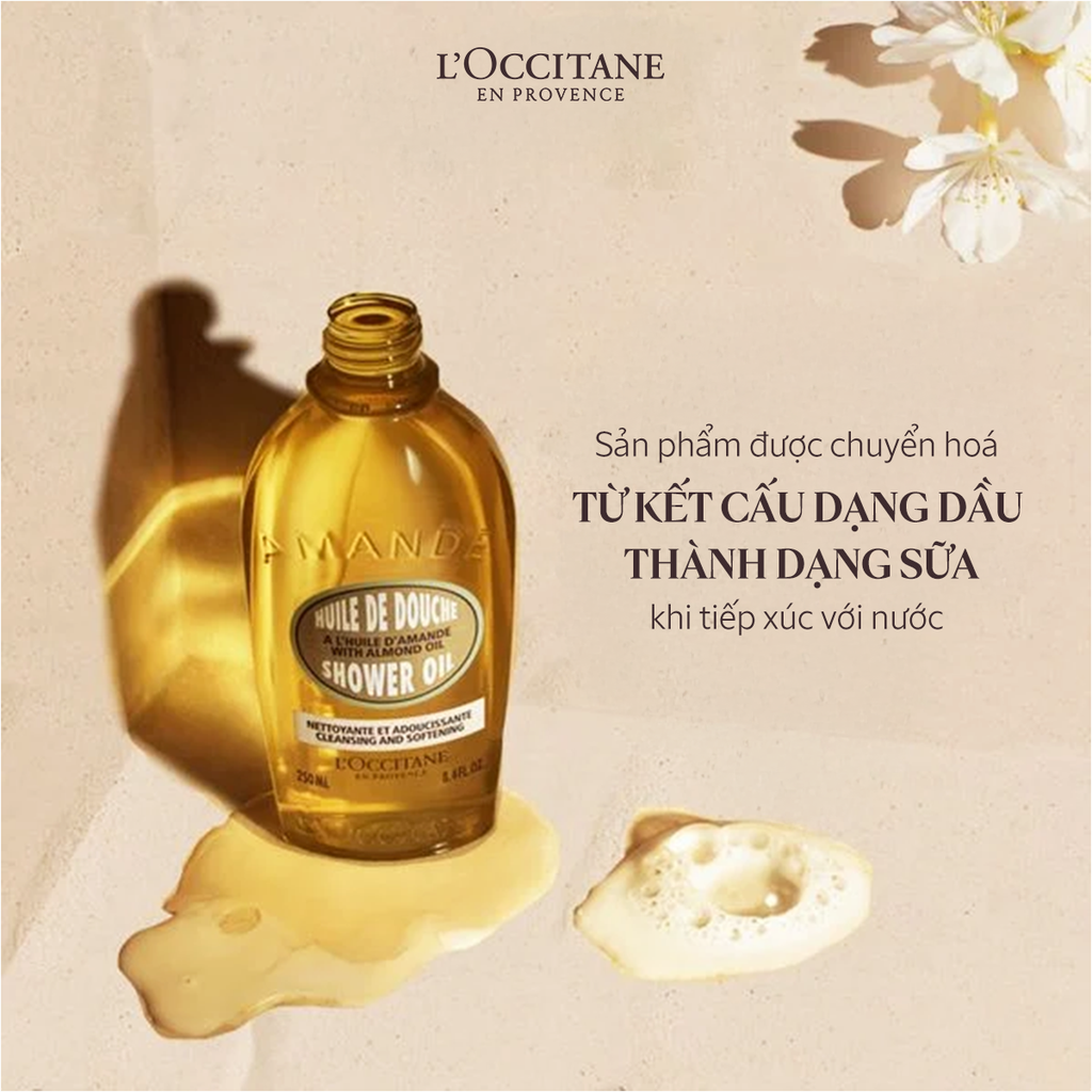 Dầu tắm Hạnh Nhân