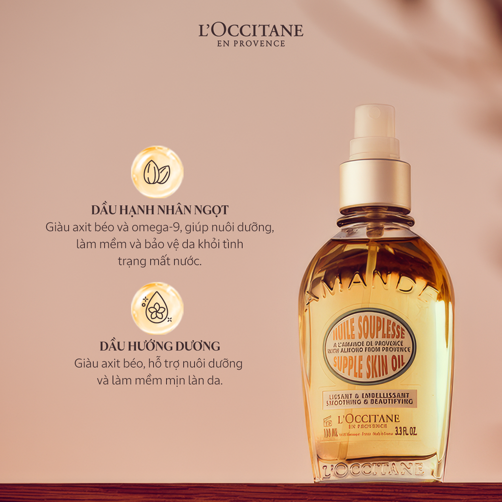 Dầu Dưỡng Thể Hạnh Nhân
