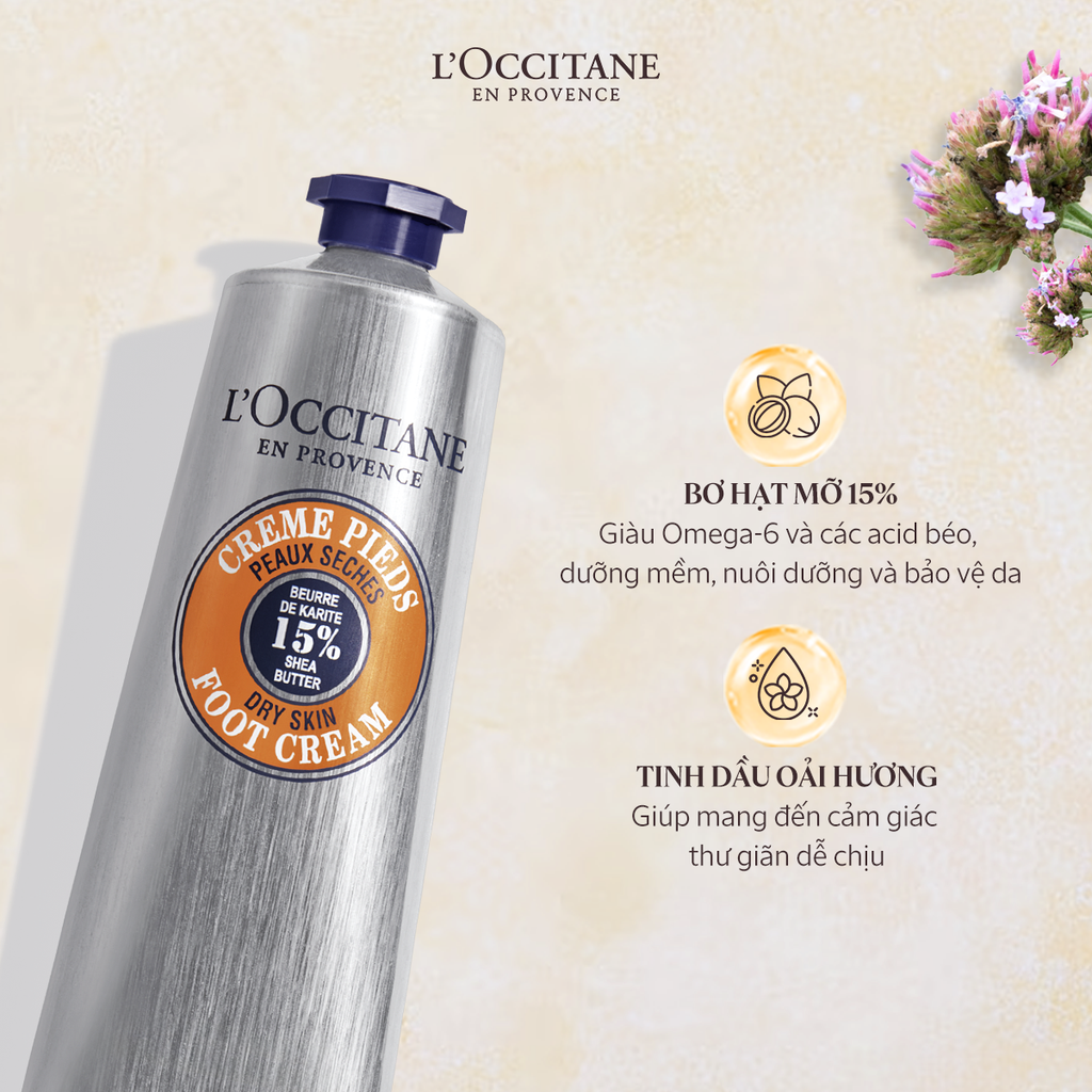 Kem Dưỡng Chân Bơ Đậu Mỡ