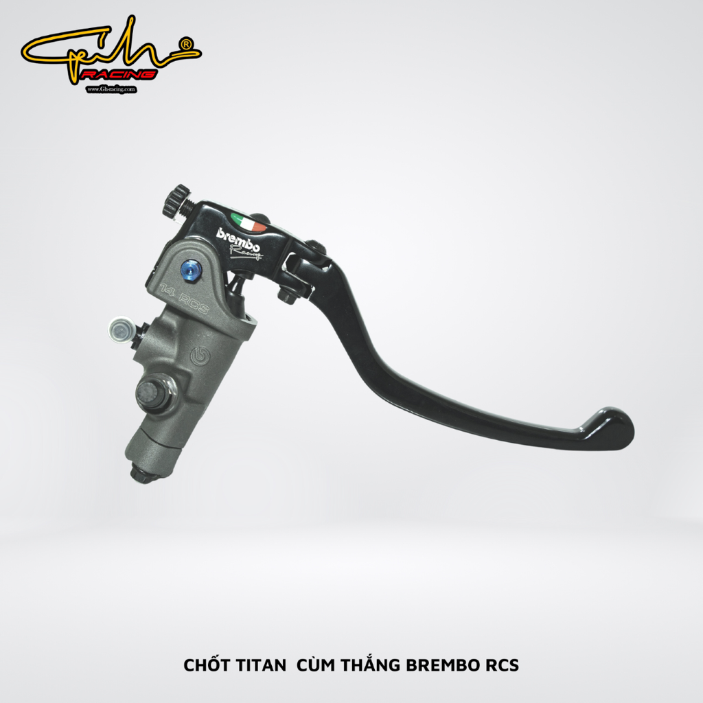 CHỐT TITAN CÙM THẮNG BREMBO RCS GH-RACING