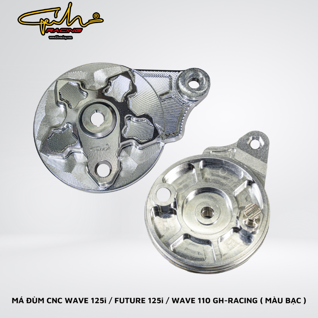 MÁ ĐÙM CNC WAVE 125I ,  FUTURE 125I ,  WAVE 110 ( 2022 ) GH-RACING V2
