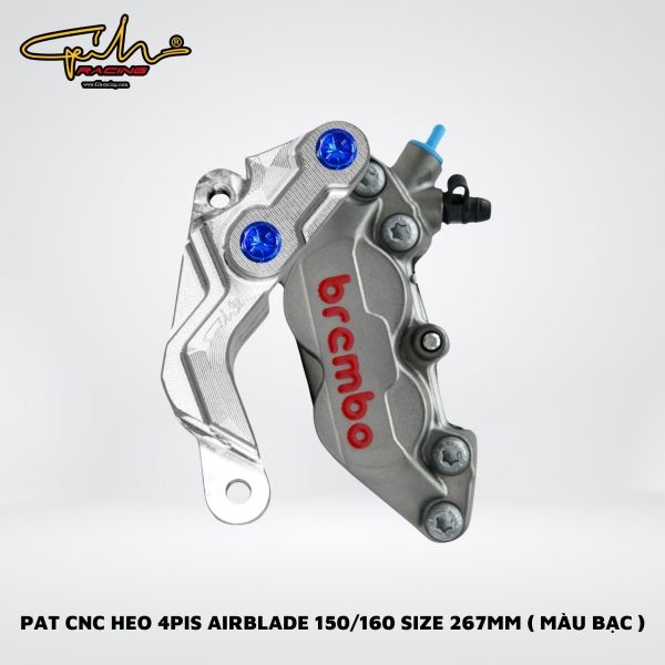 PAT NHÔM CNC HEO 4 PIS AIRBLADE 150/160 SIZE 267MM GH-RACING