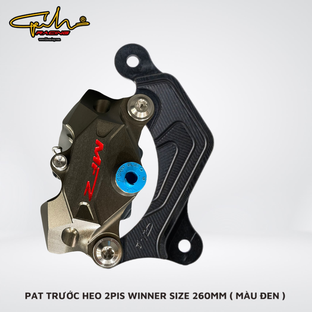 PAT NHÔM CNC HEO 2 PIS WINNER SIZE 256MM GH-RACING
