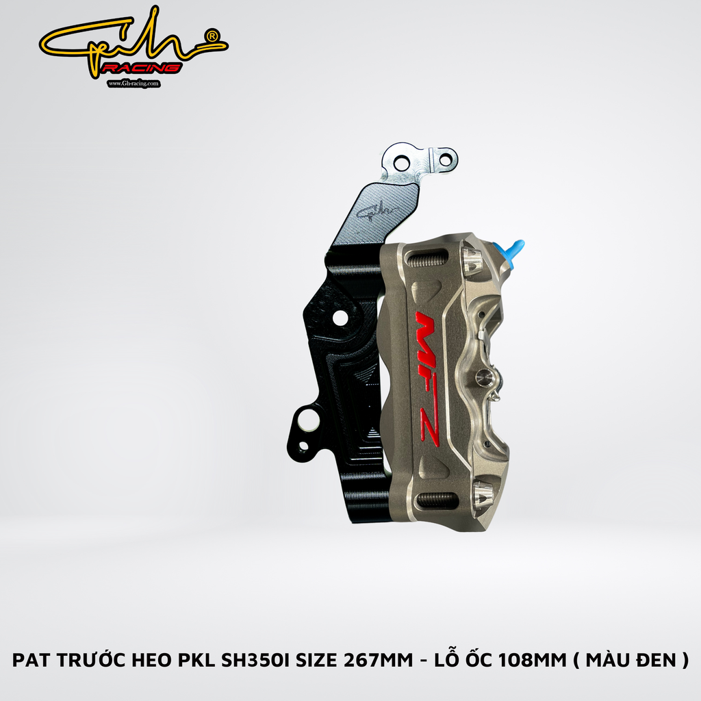 PAT CNC 3D HEO PKL CHO SH350I SIZE 267MM , LỖ ỐC 108MM GH-RACING