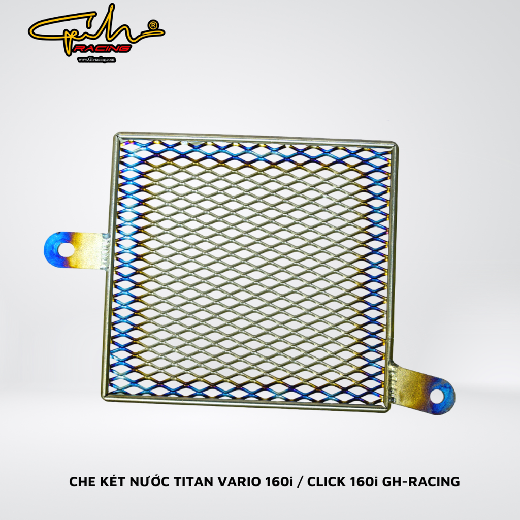 CHE KÉT NƯỚC TITAN VARIO 160i , AIR BLADE 160i MẪU KHÒ NHIỆT GH-RACING