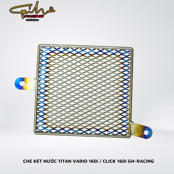  CHE KÉT NƯỚC TITAN VARIO 160i , AIR BLADE 160i MẪU KHÒ NHIỆT GH-RACING 