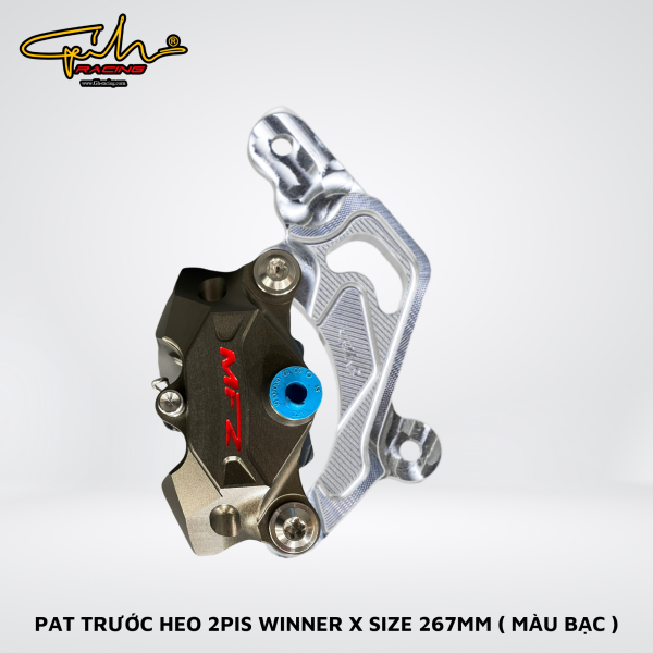 PAT NHÔM CNC HEO 2 PIS WINNER X SIZE 267MM GH-RACING