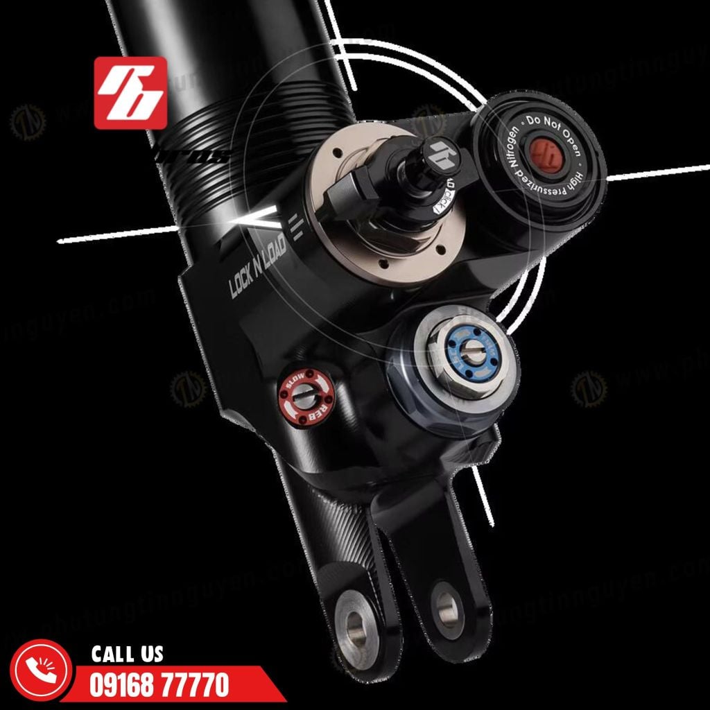 Phuộc hơi Racing Bros Bazooka 5.0 có bình dầu cho mọi dòng xe chính hãng có bảo hành