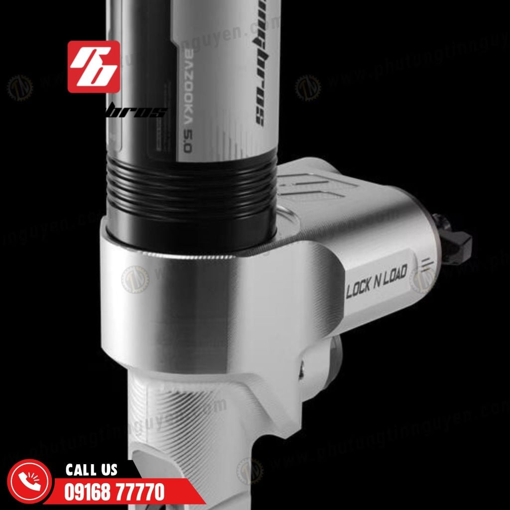 Phuộc hơi Racing Bros Bazooka 5.0 có bình dầu cho mọi dòng xe chính hãng có bảo hành