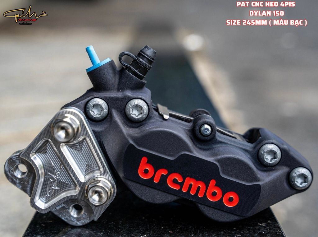 PAT NHÔM CNC HEO 4PIS DYLAN SIZE 245MM GH-RACING