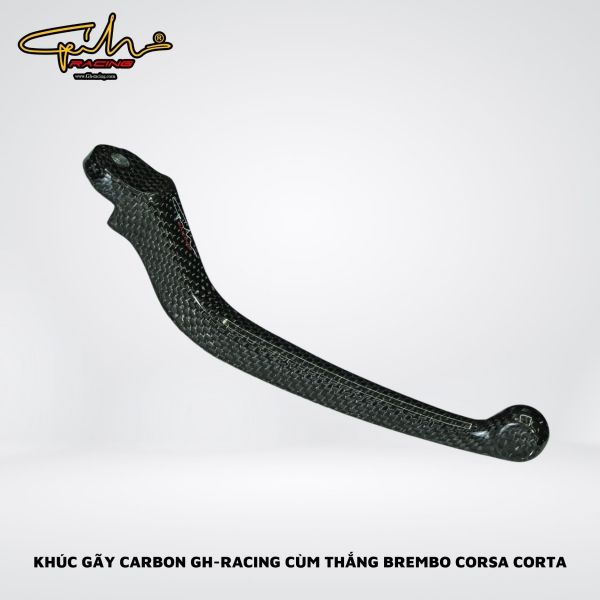 KHÚC GÃY CARBON CÙM THẮNG BREMBO CORSA CORTA GH-RACING