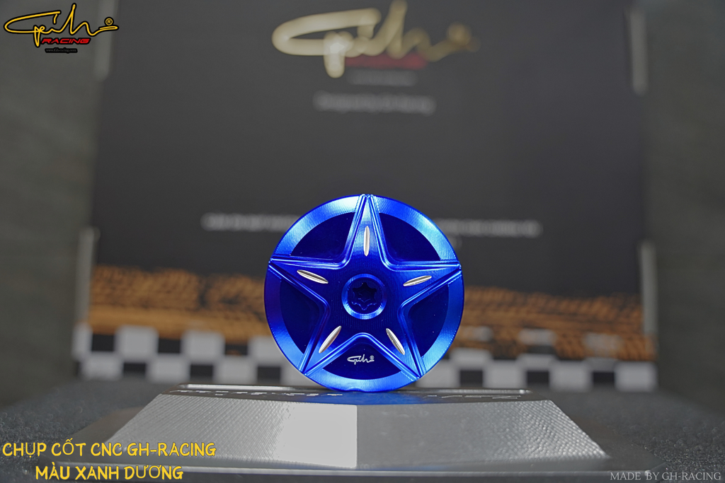 CHỤP CỐT BÁNH SAU CNC GH-RACING CHO LEAD ABS / CBS